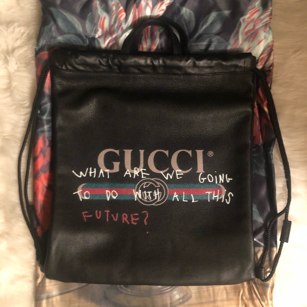 Authentic Gucci backpack
